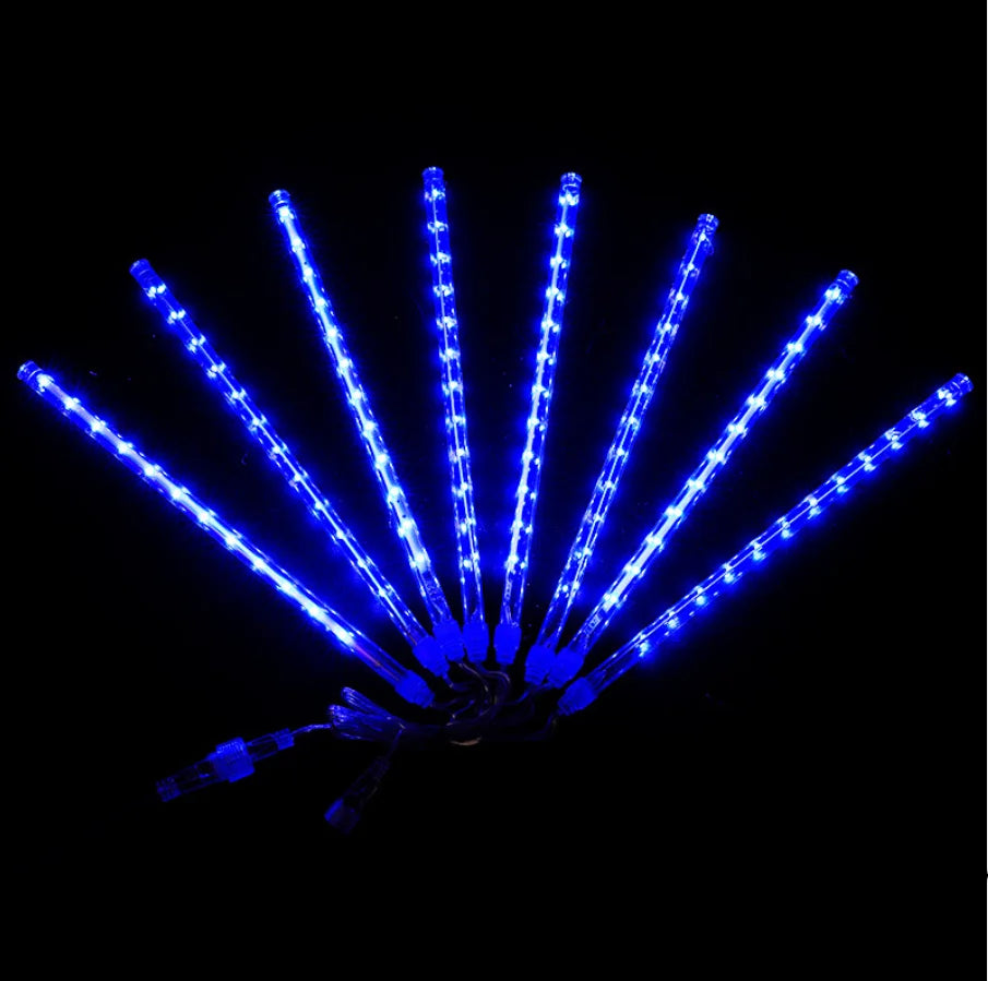 Meteor Shower Led Lights 8/10 Tubes Snow Falling Rain Outdoor Waterproof Christmas Led Fairy String Light for Garden Wedding