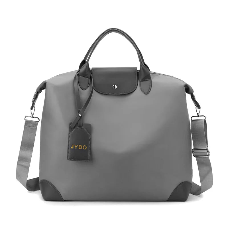 Large Capacity Travel Travel Sports Lightweight Clothing Storage Handbag Custom Tote Bag for College with Zipper