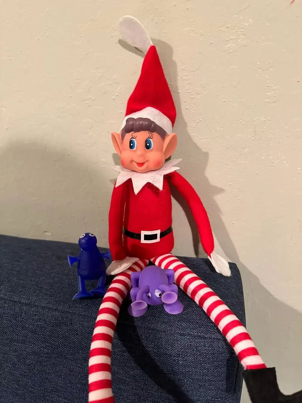 Christmas Decorations Long-Legged Elf Doll Ornaments Holiday Plush Toys Seasonal Decorations