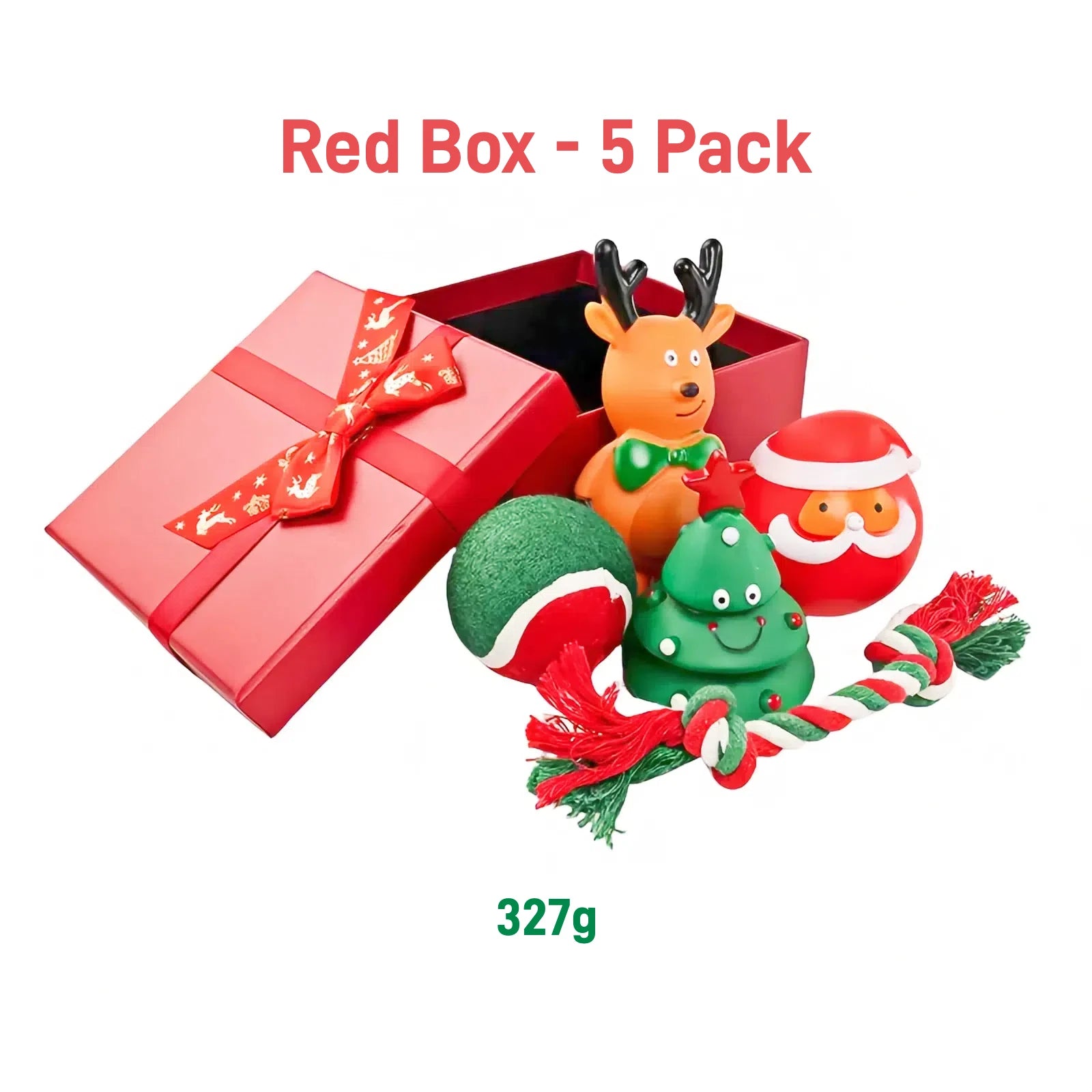 Wholesale Christmas Pet Accessories Customized Dog Gift Squeak Toys Multi-Pack with Unique Packaging