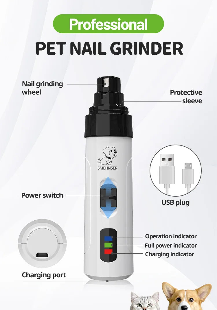 Top Seller of Pet Products Pet Nail Polisher Selling Pet Products for Dog