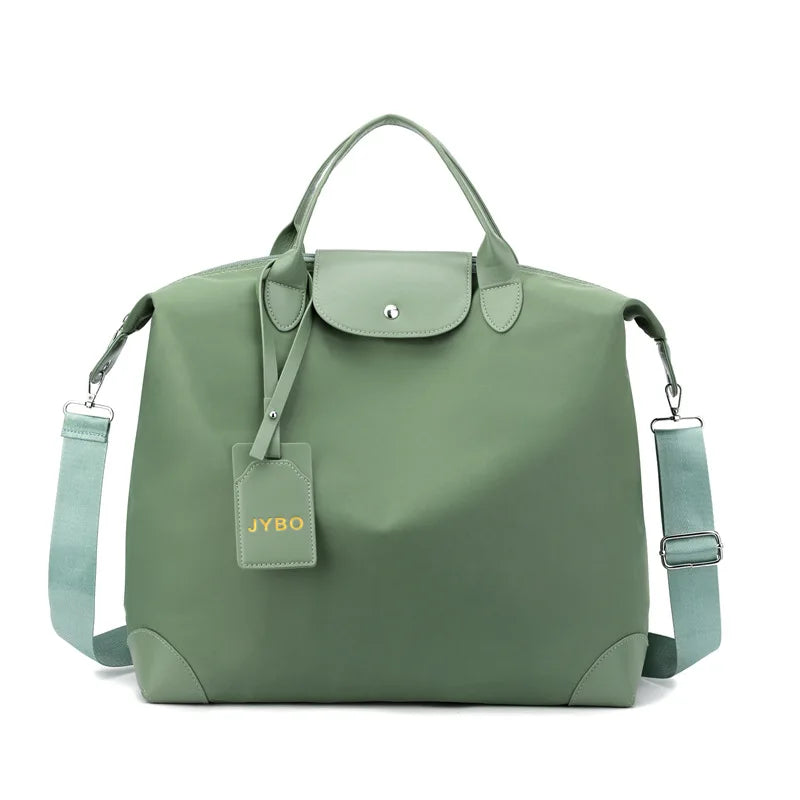 Large Capacity Travel Travel Sports Lightweight Clothing Storage Handbag Custom Tote Bag for College with Zipper