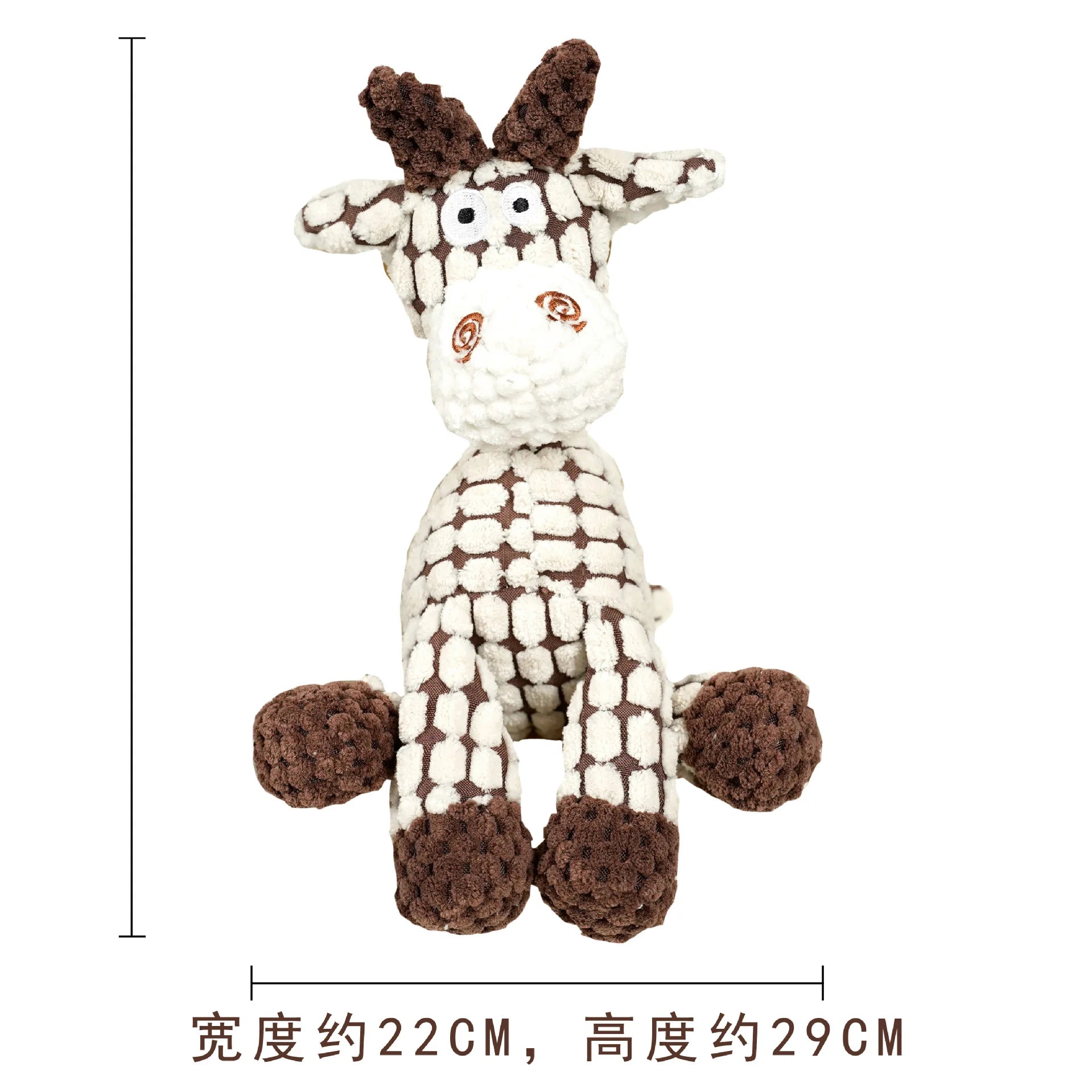 Pet Dog Polyester Rope Chew Resistant Eco-friendly Interactive Plush Sound Cat Toy for Dogs Cats & Small Animals